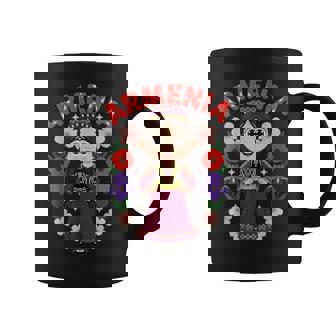 Armenia Armenian Girl Traditional Dress Flowers Heritage Coffee Mug | Mazezy