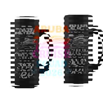 Aruba Cruise Squad 2026 Cruising Essentials Trip Coffee Mug | Mazezy