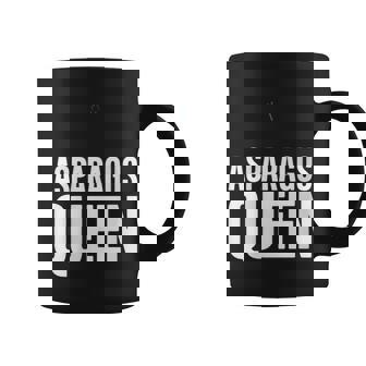 Asparagus Queen For Vegan Lovers Proud Plant-Based Lifestyle Coffee Mug | Mazezy