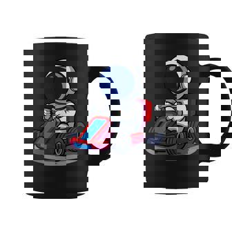 Astronaut Kart Racing Adventure Tank Top Coffee Mug | Mazezy