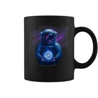 Astronauta Espacio Galaxia Universo Ciencia Arte Cósmico Taza de café - Regaloses