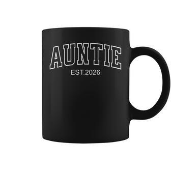 Aunt Est 2026 Expect Baby 2026 Auntie 2026 New Aunt 2026 Coffee Mug | Seseable UK