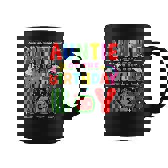 Auntie Of The Birthday Boy Melon Family Matching Coffee Mug | Seseable CA