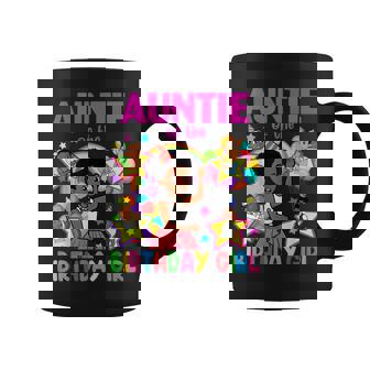 Auntie Of Birthday Girl Gracie Birthday Dolls Girl Party Coffee Mug - Monsterry