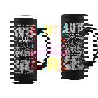 Auntie Of The Two Sweet Birthday Girl Donut 2Nd Birthday Coffee Mug | Seseable UK