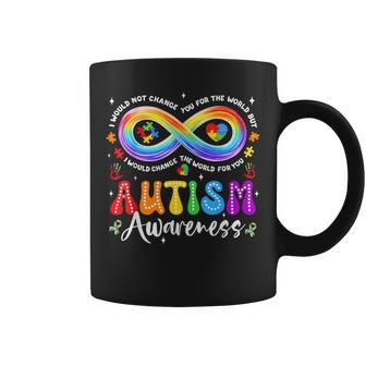 Autism Awareness Acceptance Rainbow Infinity Symbol Women Coffee Mug | Seseable UK