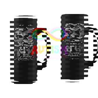 Autism Mom Awareness Rainbow Infinity Neurodiversity Heart Coffee Mug - Monsterry