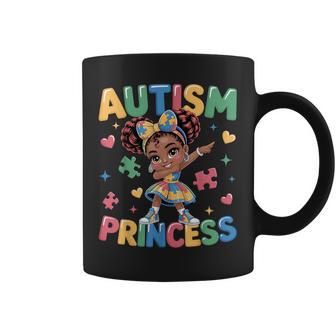 Autism Princess Coquette Bow Daughter Autism Awareness Girls Coffee Mug - Thegiftio UK