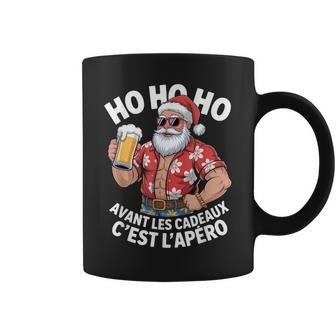 Avant Les Cadeaux C'est L'apéro Joyeux Pèrenoël Biere Hawaii Tasse - Cadeauxyz