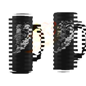 Avocado Steampunk Goggles Jetpack Surf Rider Coffee Mug | Mazezy