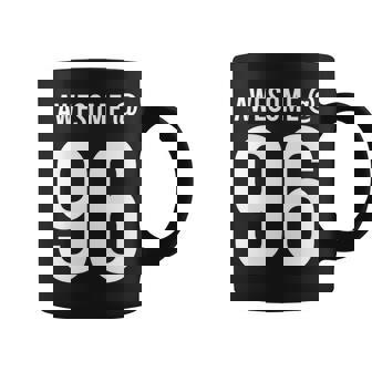 Awesome At 96 面白い96歳の誕生日のお祝いに 長袖tシャツ コーヒーマグ - Kawaiitshirt