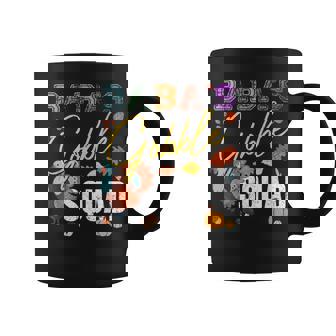 Baba's Gobble Squad Thanksgiving Fun Grandma Grandkids Coffee Mug | Mazezy