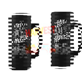 Back To School Teacher Farming Tractor Farmer Kids 100th Day Coffee Mug | Mazezy