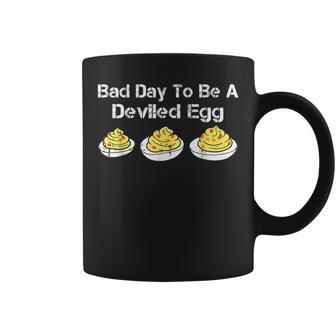 Bad Day To Be A Deviled Egg Thanksgiving Holiday Coffee Mug - Thegiftio