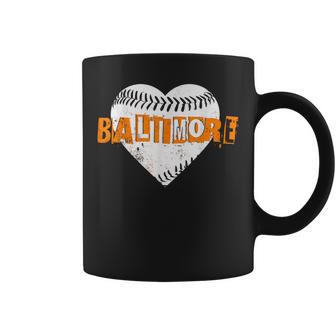 Baltimore Baseball Retro Vintage Baseball Lover Coffee Mug - Thegiftio UK