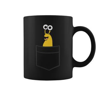 Banana Slug In A Pocket Pocket Banana Slug Coffee Mug - Thegiftio UK