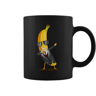Banane Mitonnenbrille Dab Lustige Tanzende Frucht Im Anzug Tassen - Geschenkecke