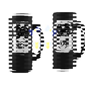 Barbadian Girl Barbados Pride Bajan Flag Roots Coffee Mug | Mazezy