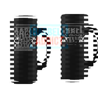 Barbell Addict Bodybuilding Coffee Mug | Mazezy