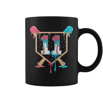 Baseball 11 Year Old Ice Cream Drip 11Th Birthday Boy Player Coffee Mug - Thegiftio UK