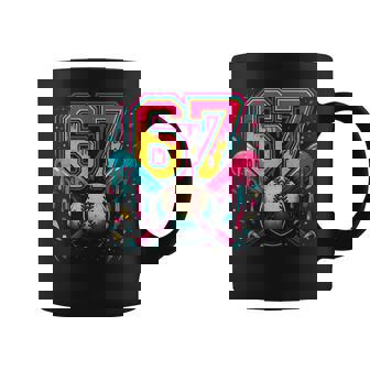 Baseball Drip 6 7 Number 67 Six Seven Meme Boys Kids Coffee Mug | Mazezy