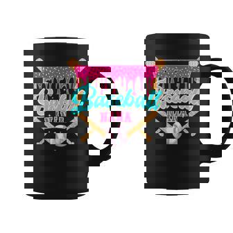 Baseball Nana Ice Cream Drip Softball Player Family Coffee Mug | Mazezy