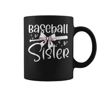 Baseball Sister For Baseball Sisters Fans Coffee Mug - Thegiftio UK