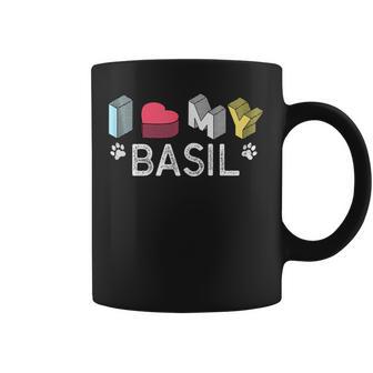 Basil Personalized Dog Name Basil Pet Lover Tank Top Coffee Mug | Mazezy
