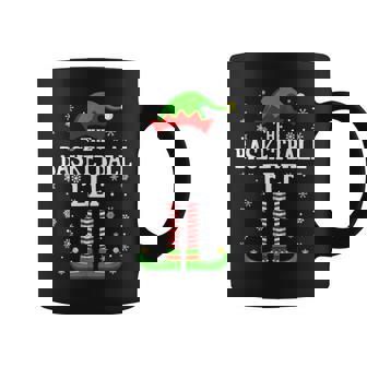 Basketball Elf Christmas Family Matching Coffee Mug | Seseable CA
