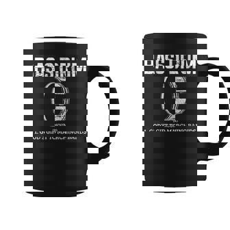 Bass Drum Definition Marching Band Drummer Coffee Mug | Mazezy