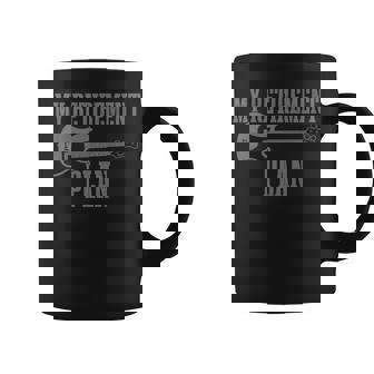 Bass Guitar Player Retirement Plan Retired Bassist Coffee Mug | Mazezy