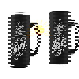 Beach Volleyball Quote Life Set Tank Top Coffee Mug | Mazezy