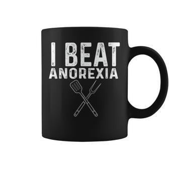 I Beat Survived Anorexia Awareness Survivor Women Coffee Mug - Thegiftio UK