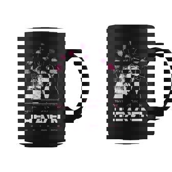 Beetle Juice Maybe This Is Heaven Adam Barbara Coffee Mug | Mazezy