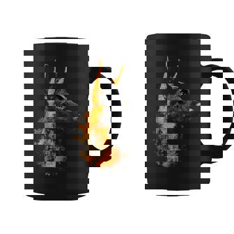 Belgian Malinois Dog Motif Pet Illustration Belgian Malinois Coffee Mug | Mazezy