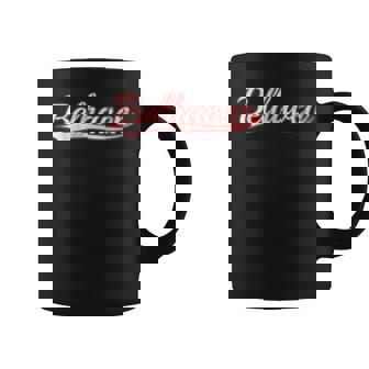 Belhaven Jackson Mississippi Vintage Varsity Throwback Coffee Mug | Mazezy