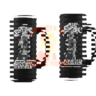 I Believe In Santa Paws Afghan Hound Dog Mom Dad Christmas Coffee Mug | Mazezy