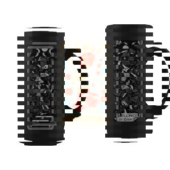 The Belly Dancer Dance Belly Dancing Tarot Card Skeleton Coffee Mug | Mazezy
