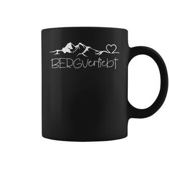 Berg Liebe Bergverliebt Wandern Bergsteiger Berge Wanderer Tassen - Geschenkecke