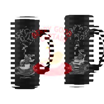 Berry Good Captain Thanksgiving Turkey Cranberry Sauce Lover Coffee Mug | Mazezy