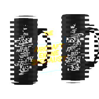 Best Aircraft Engine Specialist Job Occupation Coffee Mug | Mazezy