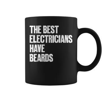 The Best Electricians Have Beards Coffee Mug - Thegiftio UK