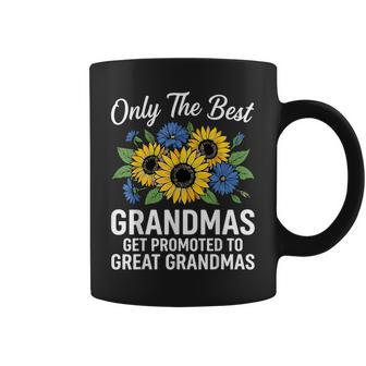 Only The Best Grandmas Get Promoted To Great Grandma Coffee Mug - Thegiftio UK