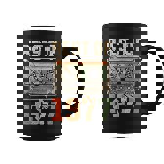 Best Of 1977 オールド・カセット 49歳の誕生日 レトロ コーヒーマグ - Kawaiitshirt