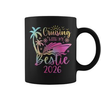 Besties Cruise Trip Matching Cruising With My Bestie 2026 Coffee Mug - Thegiftio UK