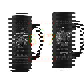 Bigfoot 67 Christmas Ugly Christmas Sweater Sasquatch Xmas Coffee Mug | Mazezy