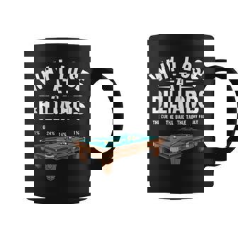 Billiards Saying Why I Lose Pool Billiard Player Tank Top Coffee Mug | Mazezy