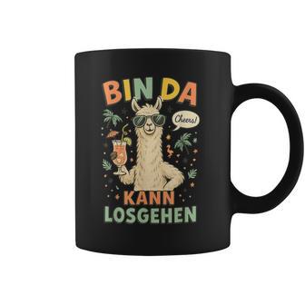 Bin Da Kann Losgehen Alpaka Lama Urlaub Alpaca Party Tassen - Geschenkecke