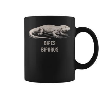 Bipes Biporus Mexican Mole Lizard Scientific Illustration Coffee Mug | Mazezy