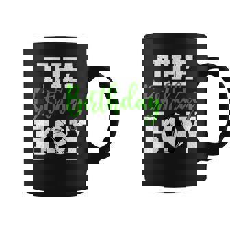 The Birthday Boy Matching Family Soccer Birthday Coffee Mug - Thegiftio